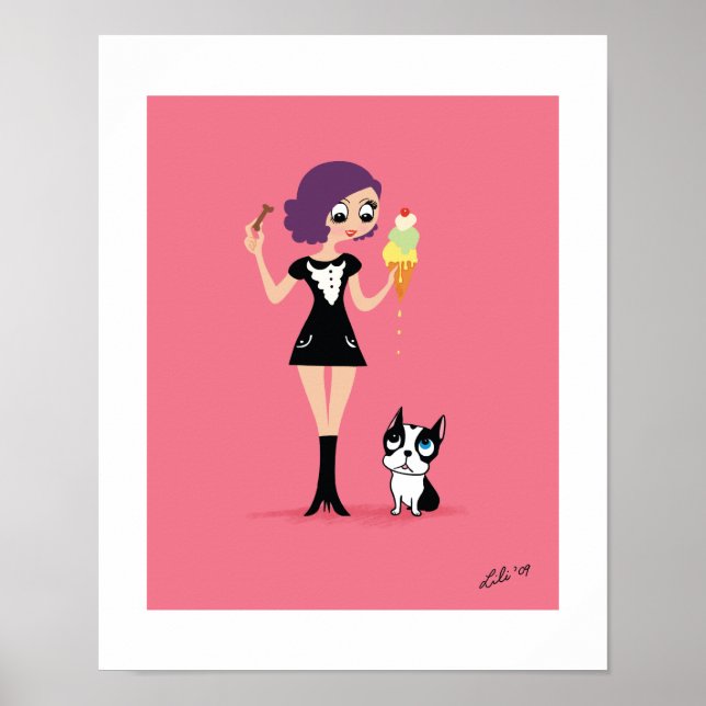 Póster Boogie Ama A La Beasley (Frente)