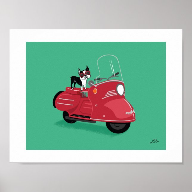 Póster Boogie sobre Maicomobil (Frente)