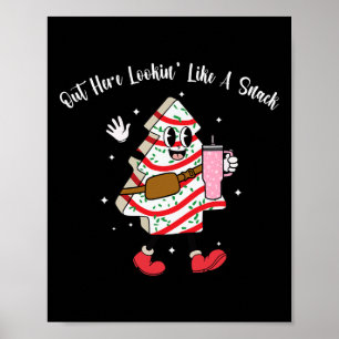 Póster Boojee Out Here Lookéa Como Un Navidad Divertido D