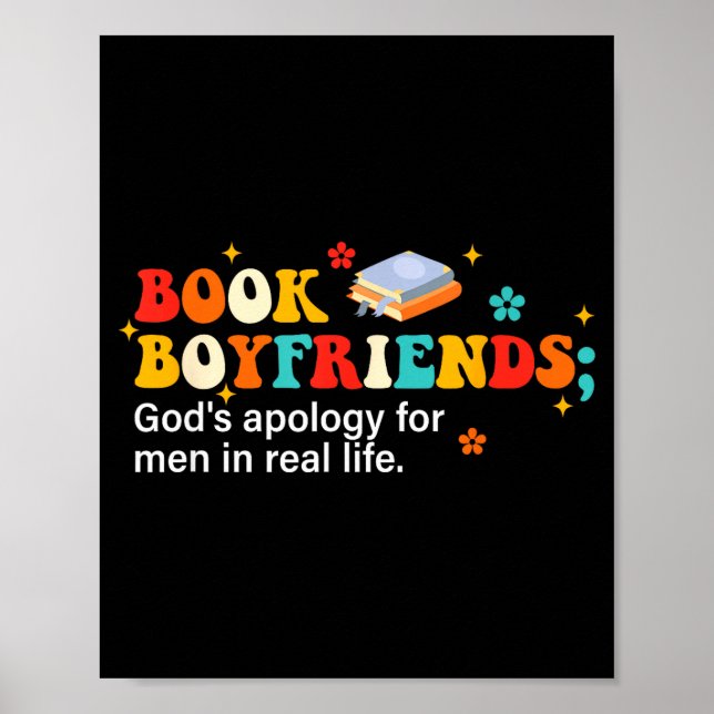 Póster Book Boyfriends Definition Design  (Frente)