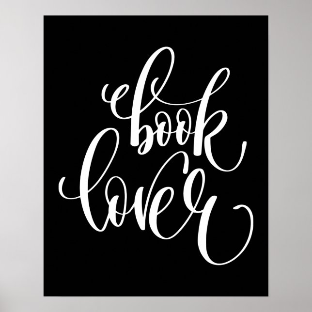 Póster Book Lover (Frente)