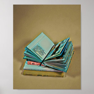 Póster Book lover artwork