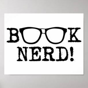 Póster Book Nerd