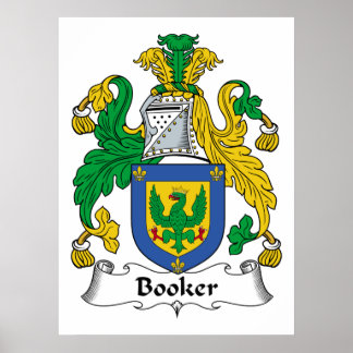 Póster Booker Family Crest