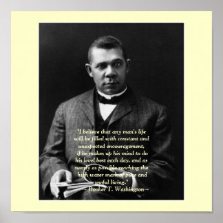Póster Booker T. Washington