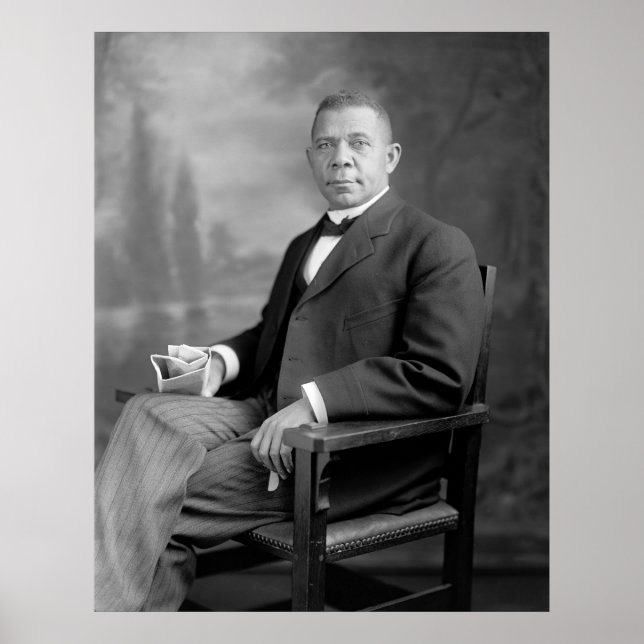 Póster Booker T. Washington (Frente)
