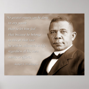 Póster Booker T. Washington Merit