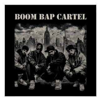 Póster Boom Bap Cartel