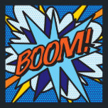 Póster BOOM Comic Book Pop Art Moderno Fun Retro<br><div class="desc">BOOM Comic Book Pop Art Moderno Fun Retro</div>