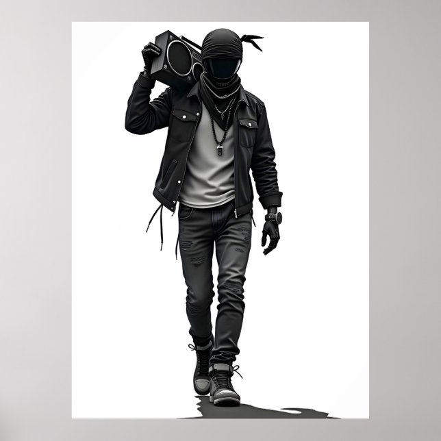 Póster Boombox (Frente)