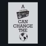 Póster Boombox Can Change the World<br><div class="desc">© Lonely Island Technologies.</div>