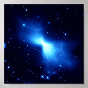 Póster Boomerang Nebula (Telescopio Hubble)