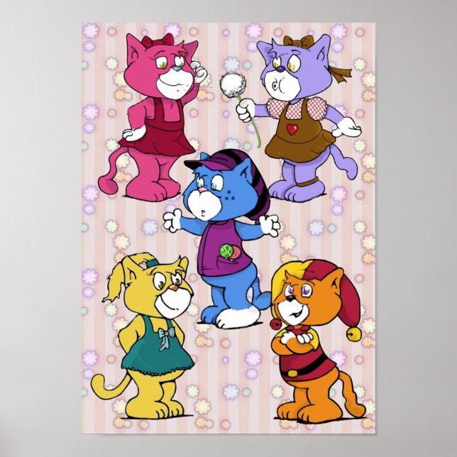 Póster Boomi Cats Poster (Frente)