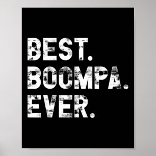 Póster Boompa, regalo divertido para Boompa