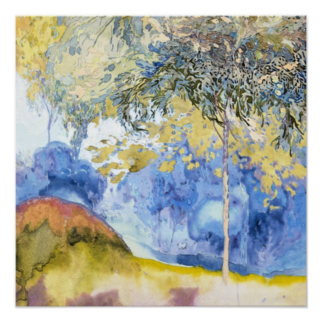 Póster Boomrijk Landscape by Georges de Feure (Anverso)