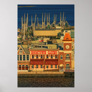 Póster Boomtown Sunset