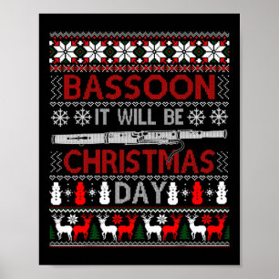 Póster Boon Será El Regalo Del Día De Los Navidades Noche