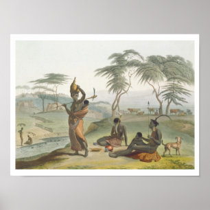 Póster Boosh Wannahs, plato 8 de 'African Scenery y A