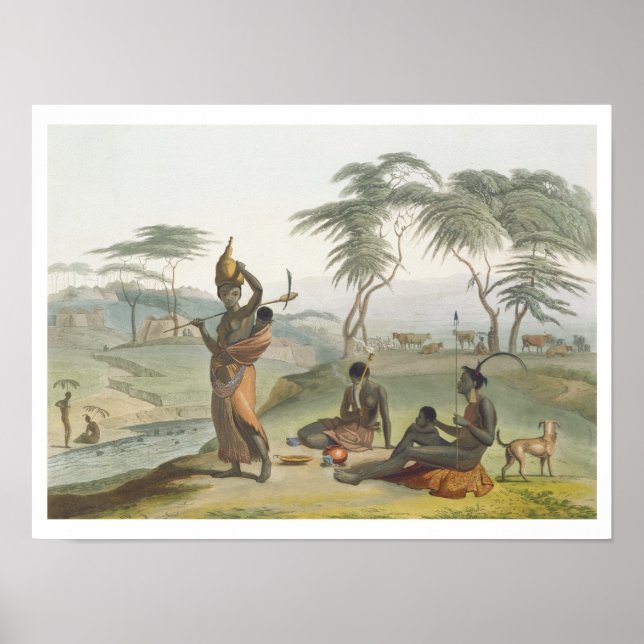 Póster Boosh Wannahs, plato 8 de 'African Scenery y A (Frente)