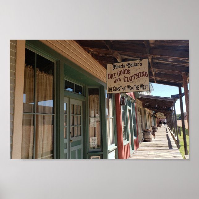 Póster Boot Hill, Front Street, Dodge City, Kansas (Frente)