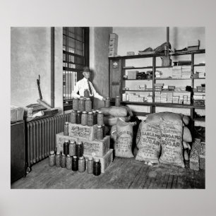 PÓSTER BOOTLEG BUST - SALA DE EVIDENCIAS DE LA CÁRCEL 192