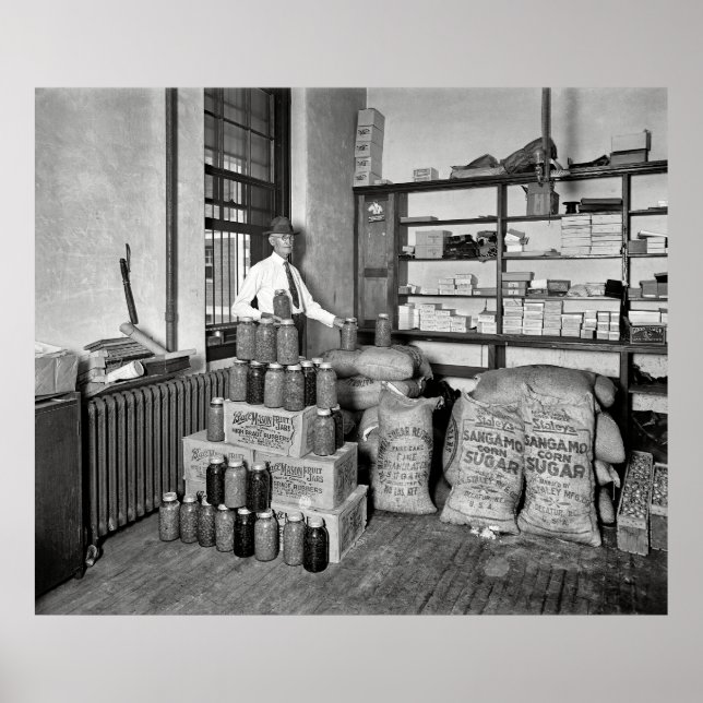 PÓSTER BOOTLEG BUST - SALA DE EVIDENCIAS DE LA CÁRCEL 192 (Frente)