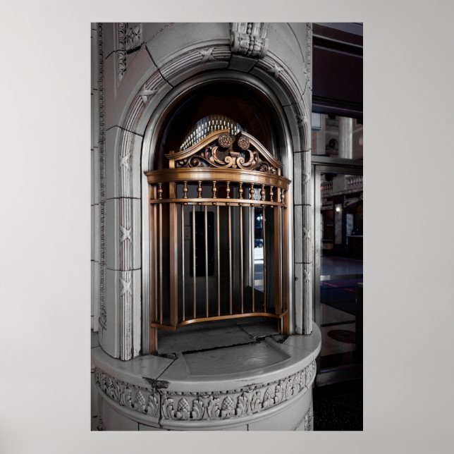 PÓSTER BOOTO DE ENTRADAS DEL TEATRO DE CHICAGO (Frente)