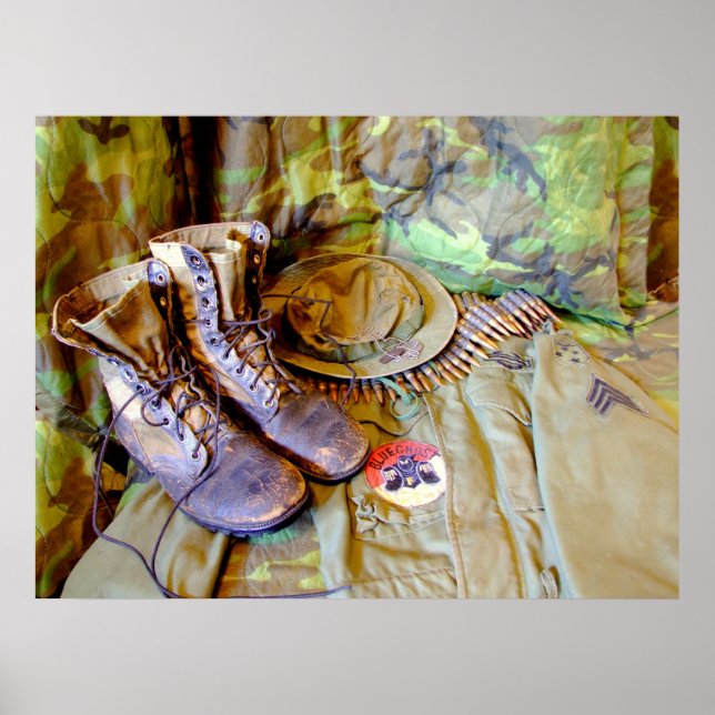 Póster Boots, CIB, franjas Sgt y poster Blue Ghost (Frente)