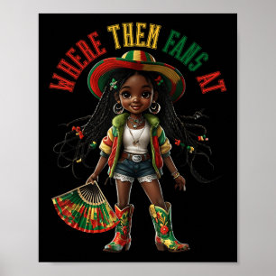 Póster Boots En El Suelo Chica Negra Novia Donde Ellos
