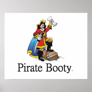 Póster Booty Pirata TEE