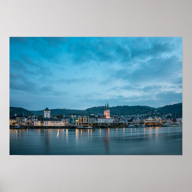 Póster Boppard am Rhein Alemania (Frente)