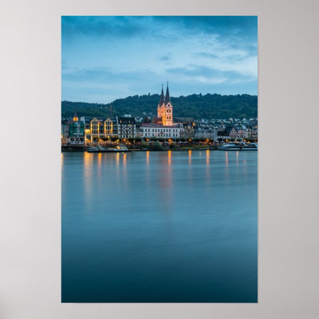 Póster Boppard am Rhein Alemania (Frente)