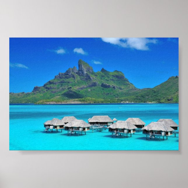 Póster Bora Bora (Frente)