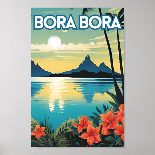 Póster Bora Bora (Frente)