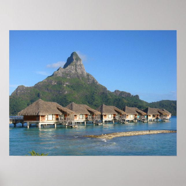 Póster Bora Bora * Paradise Paradise (Frente)