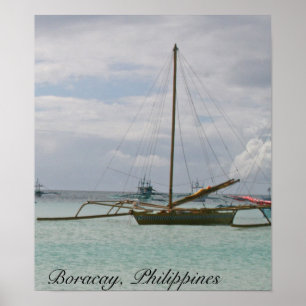 Póster Boracay, Filipinas