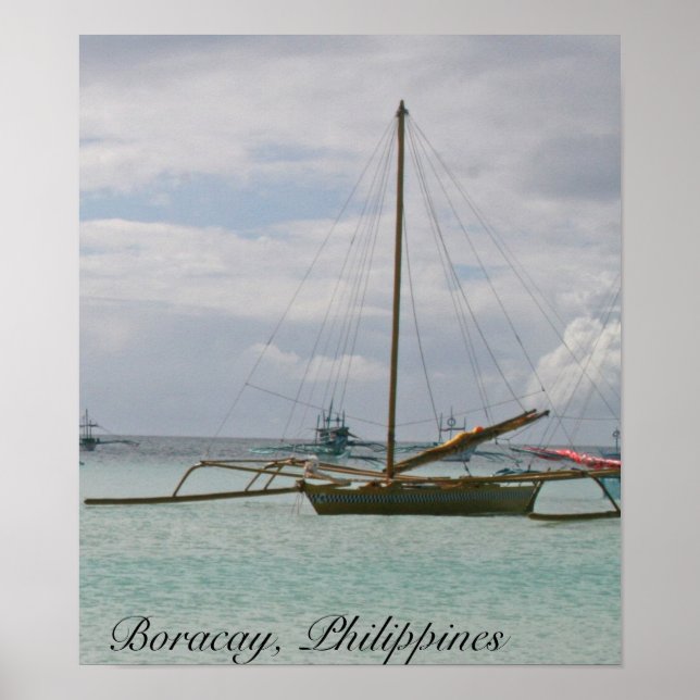 Póster Boracay, Filipinas (Frente)