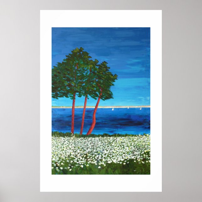 Póster Bord de mer en Bretagne (Frente)