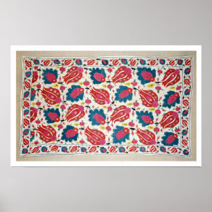 Póster Bordado, turco (materia textil)