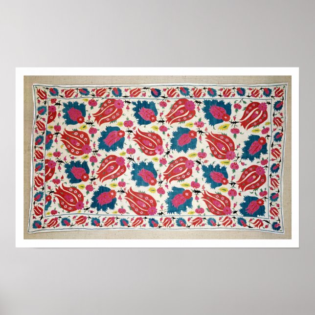 Póster Bordados, turco (textiles) (Frente)