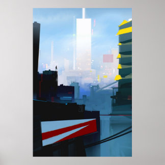 Póster Borde de espejos