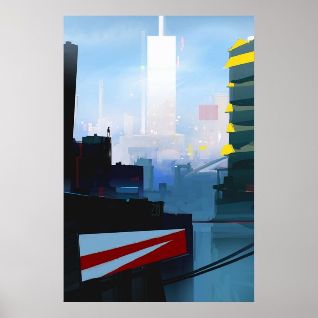 Póster Borde de espejos (Frente)