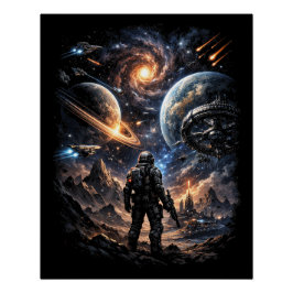 Póster Borde de la Galaxia