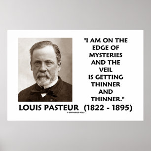 Póster Borde De Los Misterios Velo Que Se Está Volviendo 