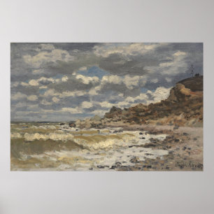 Póster Borde de mar en Sainte-Adresse   Paisaje marino vi