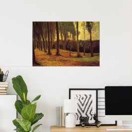 Póster Borde de un bosque por Vincent van Gogh