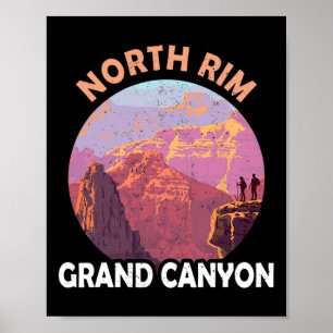 Póster Borde Norte Gran Cañón Caminé El Gran Cañón Fuera