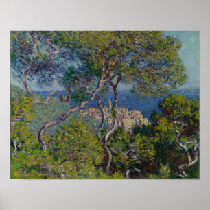 Póster Bordighera 1884 Claude Monet