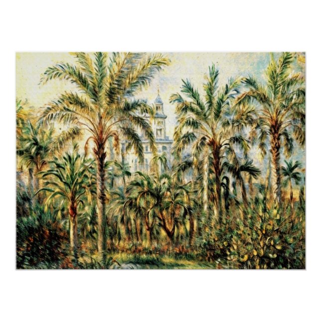 Póster Bordighera Garden (Anverso)