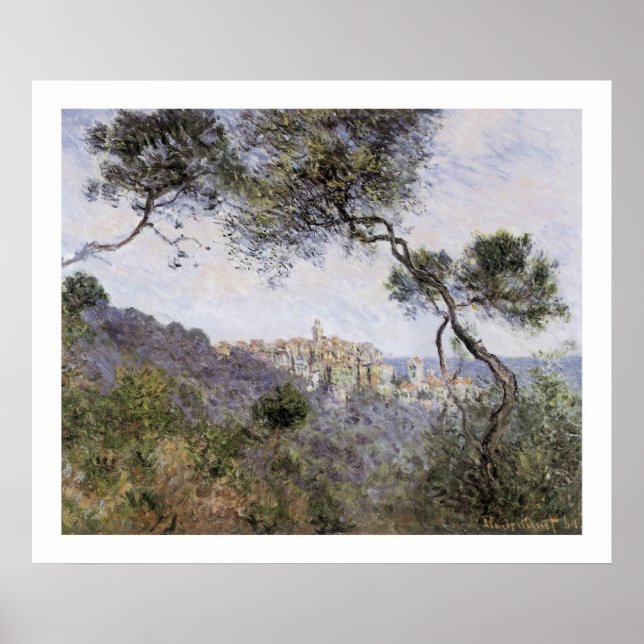 Póster Bordighera, Italy (Frente)